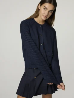 Strickjacke mit Wolle