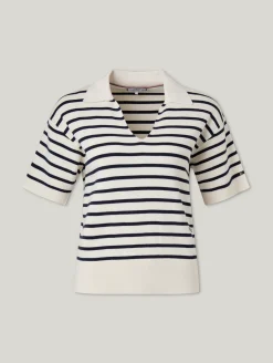 Strickpolo aus Baumwolle