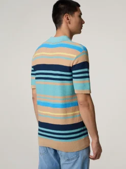 Strickpolo aus Baumwolle