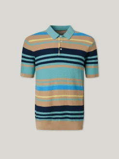 Strickpolo aus Baumwolle