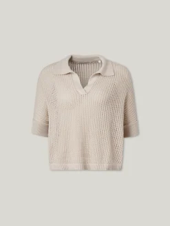 Strickpolo aus Bio-Baumwolle