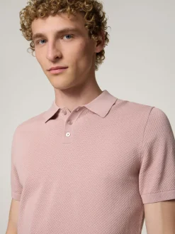 Strickpoloshirt im Regular Fit