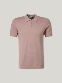 Strickpoloshirt im Regular Fit