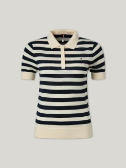 Strickpoloshirt im Regular Fit