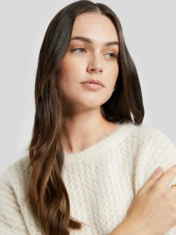 Strickpullover aus Alpaka-Mix