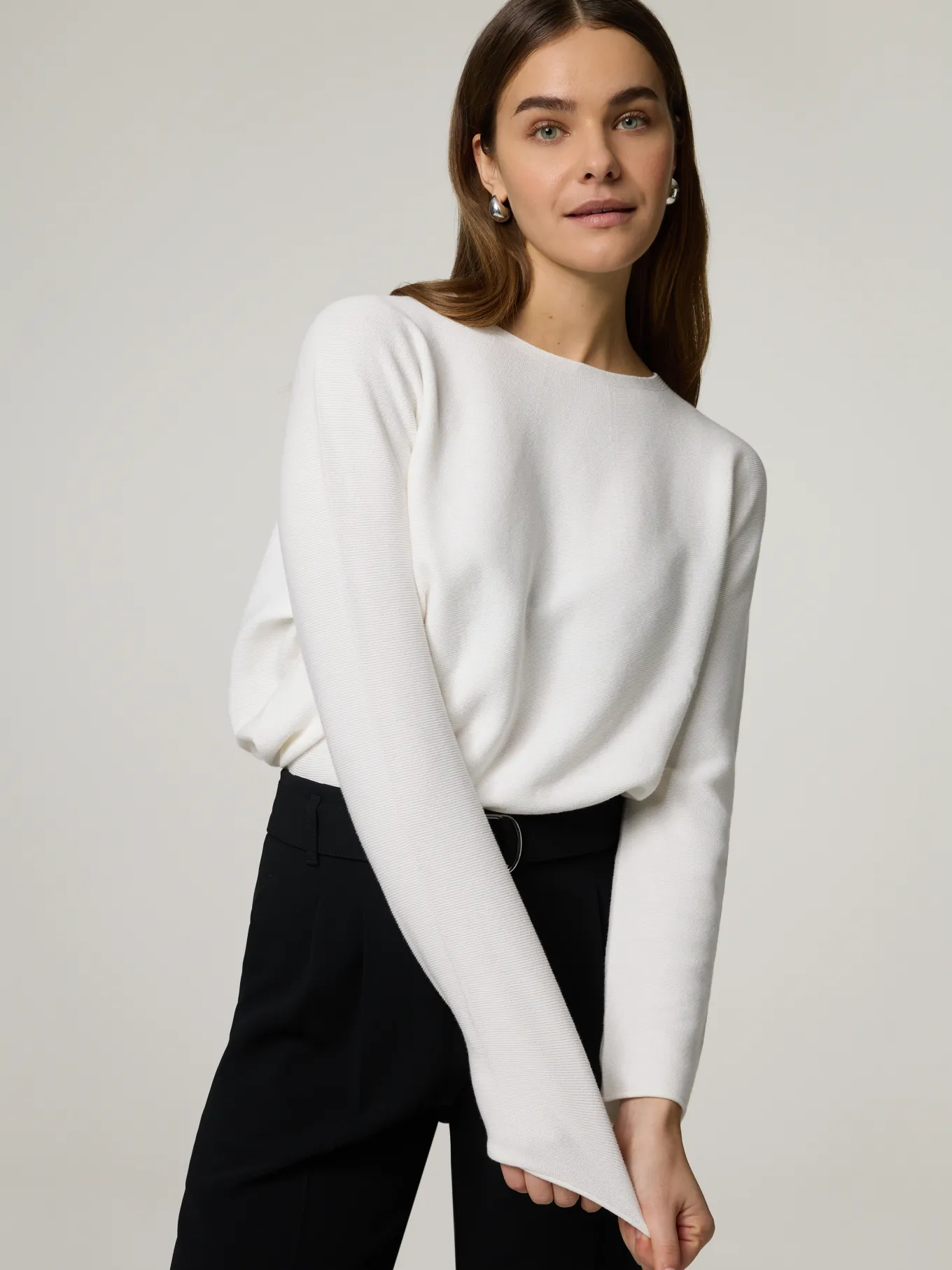 Strickpullover aus Baumwolle