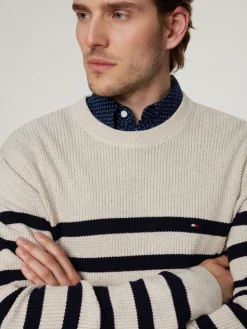 Strickpullover aus Baumwolle