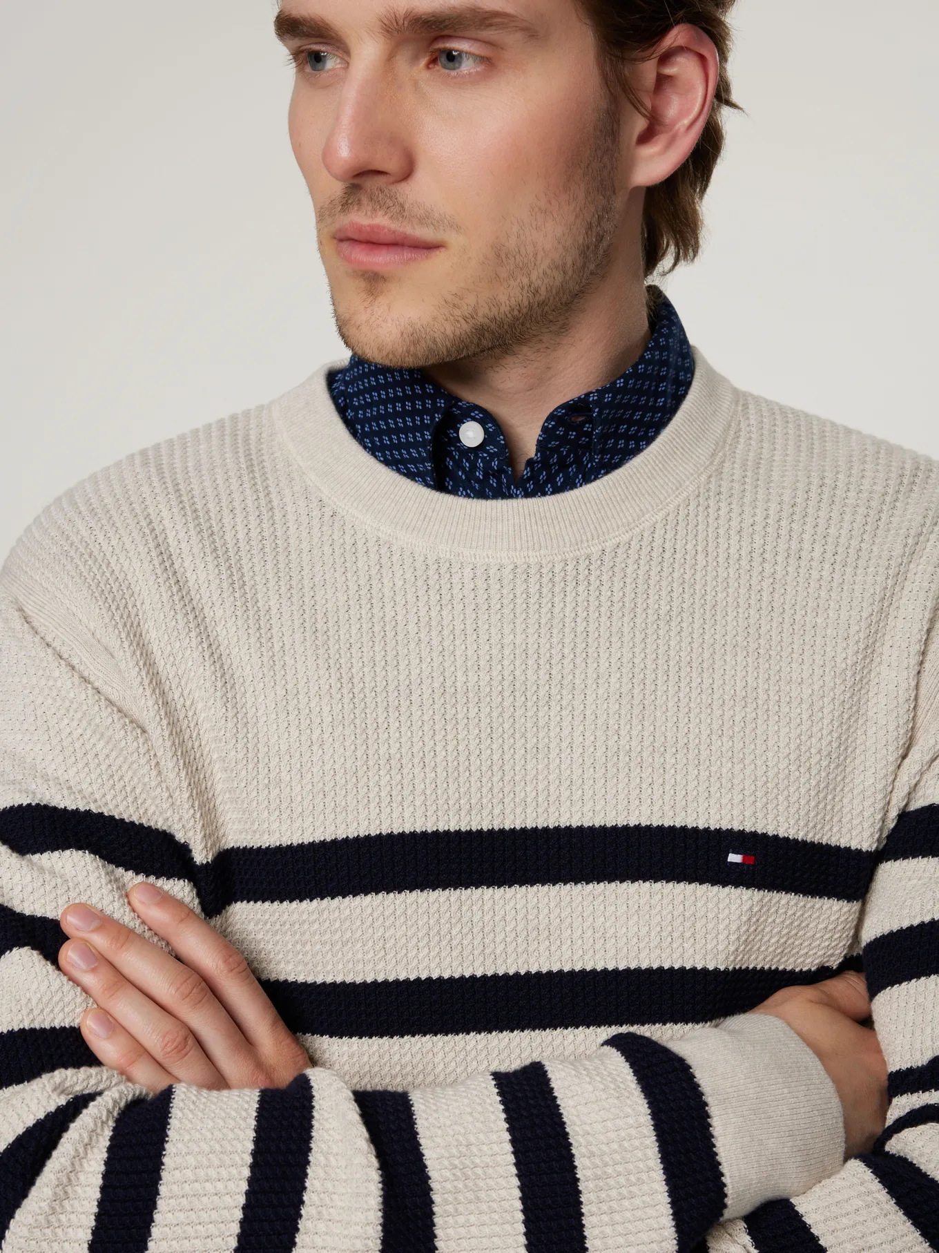 Strickpullover aus Baumwolle