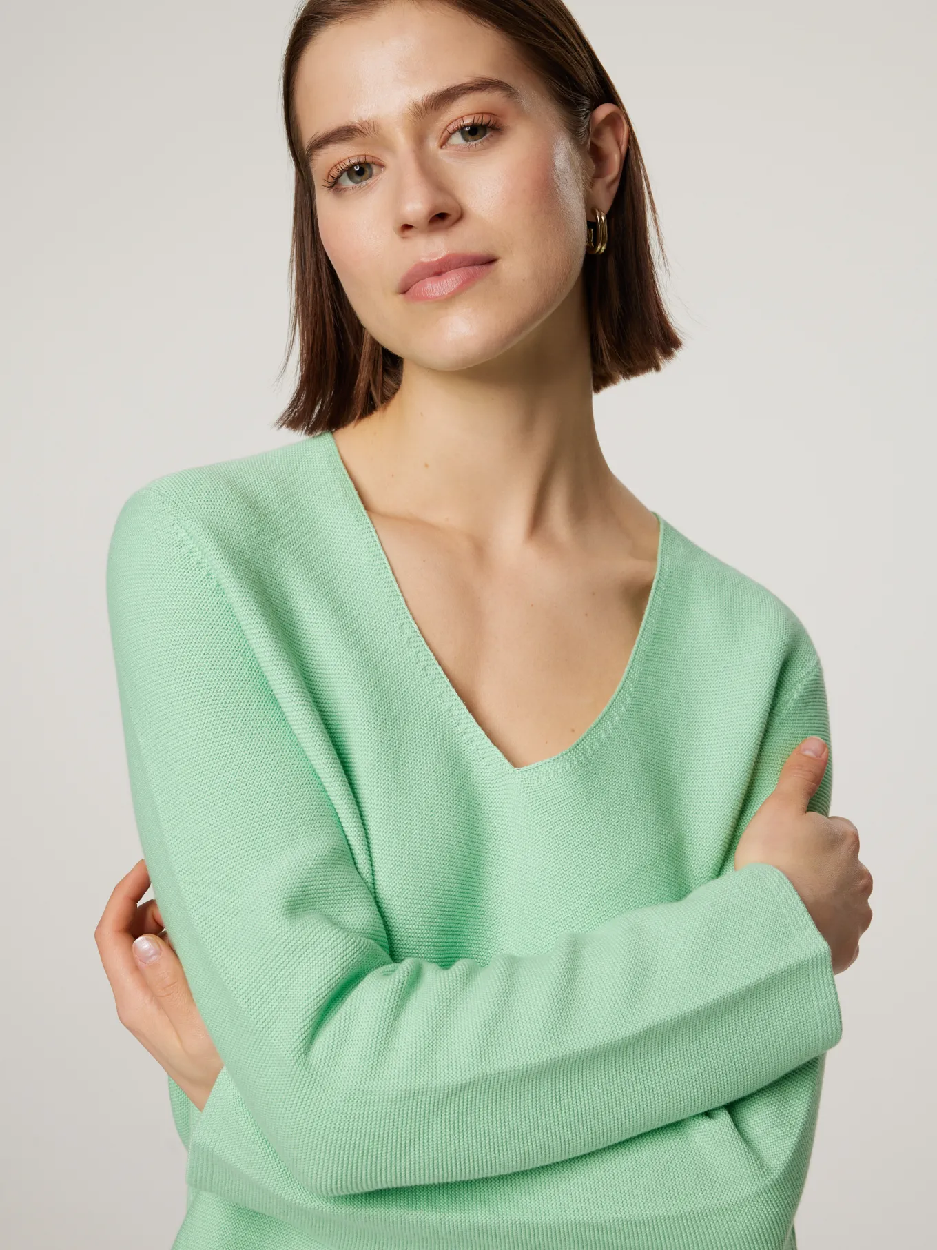 Strickpullover aus Baumwolle