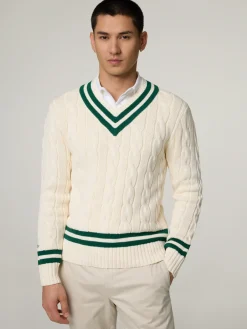 Strickpullover aus Baumwolle