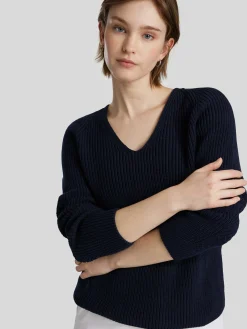 Strickpullover aus Baumwolle