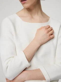 Strickpullover aus Bio-Baumwolle