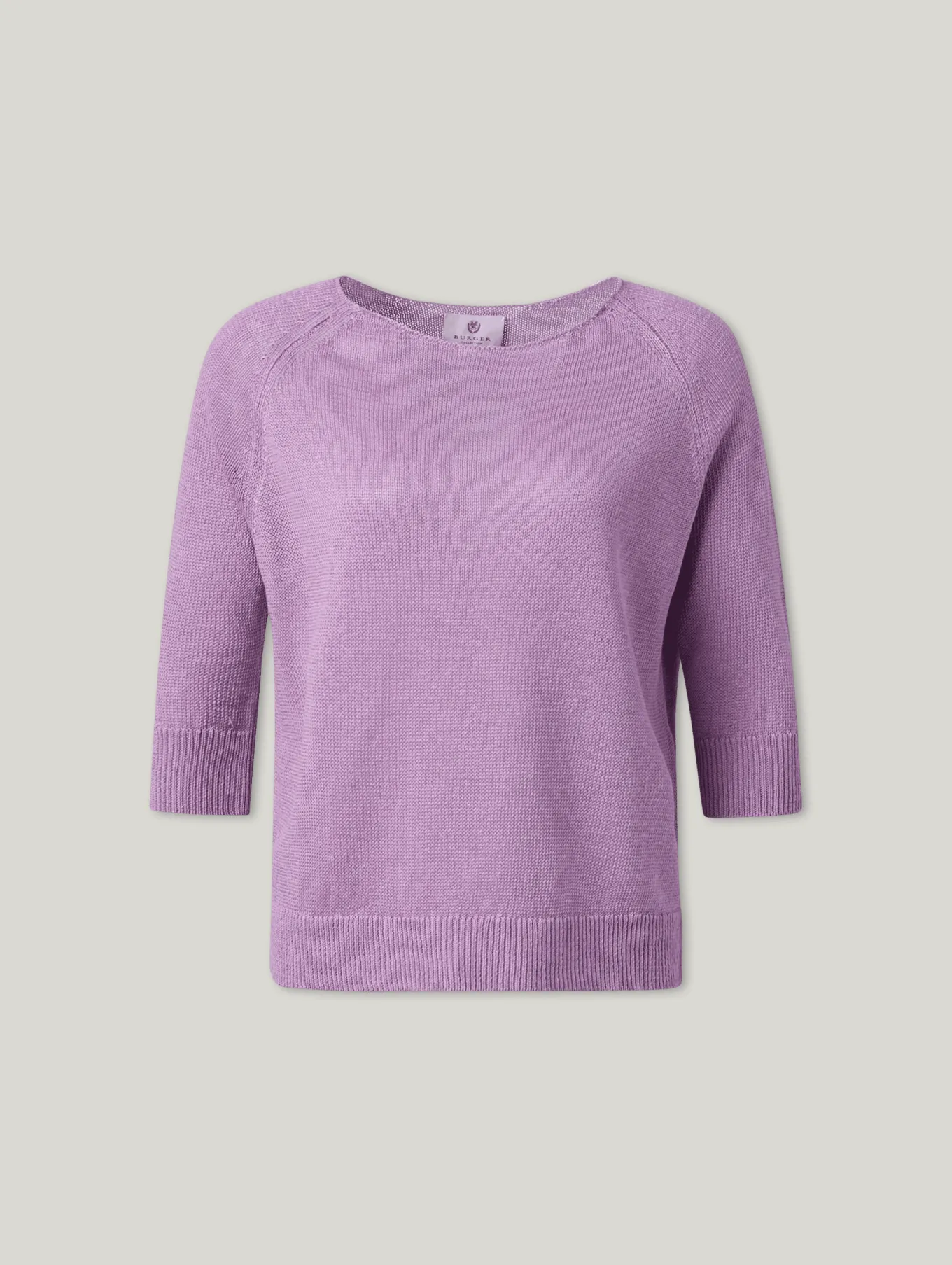 Strickpullover aus Leinen