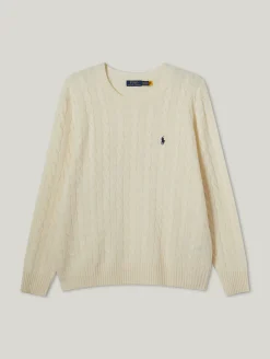 Strickpullover aus Wolle