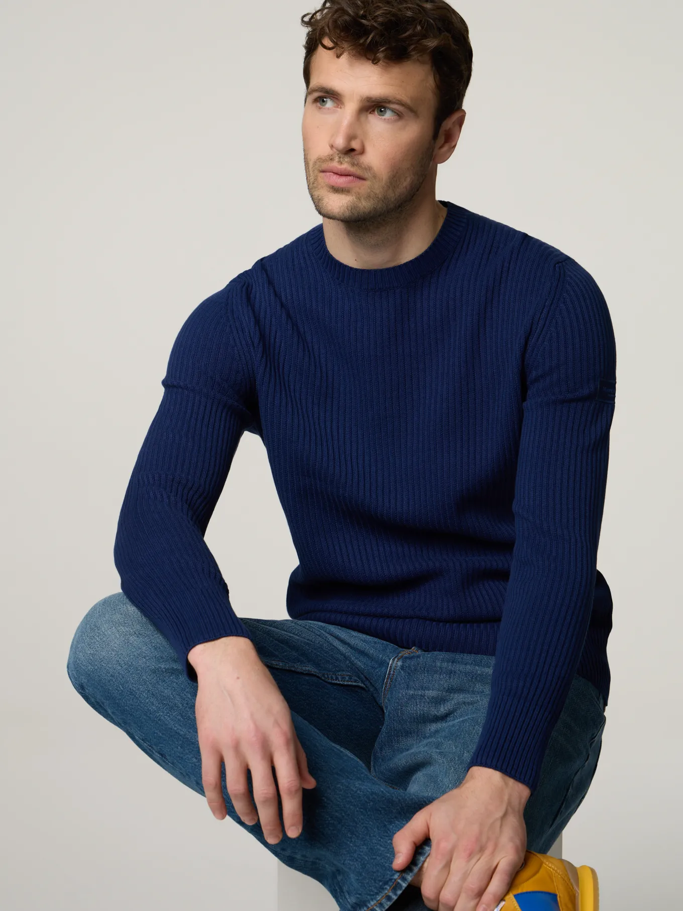 Strickpullover im Regular Fit