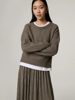 Strickpullover mit Alpaka