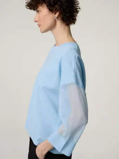 Strickpullover mit Baumwolle