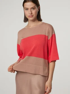 Strickpullover mit Baumwolle