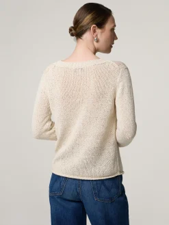 Strickpullover mit Baumwolle