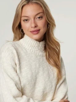 Strickpullover mit Baumwolle