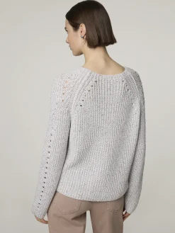 Strickpullover mit Baumwolle