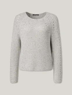 Strickpullover mit Baumwolle