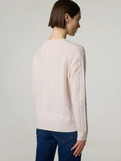 Strickpullover mit Kaschmir