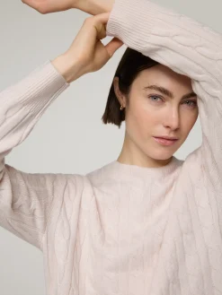 Strickpullover mit Kaschmir