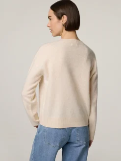 Strickpullover mit Kaschmir