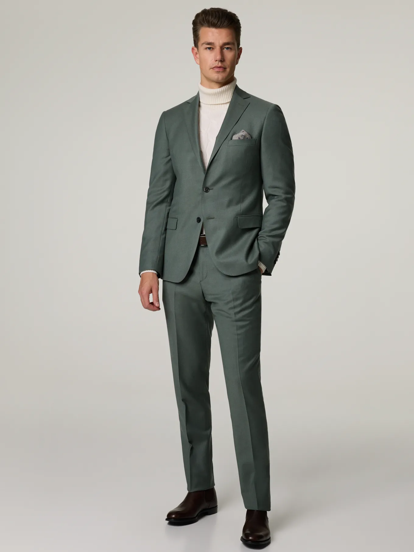 Strickpullover mit Kaschmir