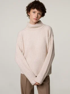 Strickpullover mit Kaschmir