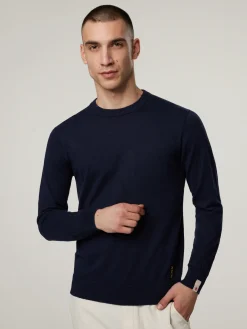 Strickpullover mit Leinen