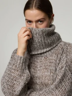 Strickpullover mit Mohair