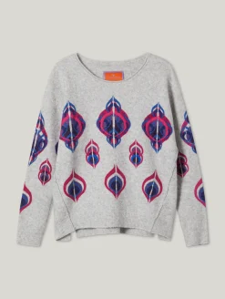 Strickpullover mit Muster