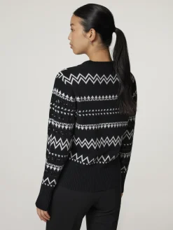 Strickpullover mit Pailletten