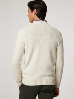 Strickpullover mit Wolle