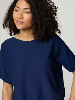 Strickshirt aus Baumwolle