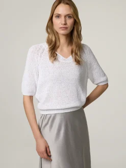 Strickshirt aus Baumwolle