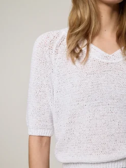 Strickshirt aus Baumwolle