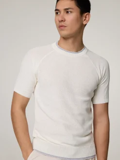 Strickshirt aus Baumwolle