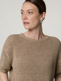 Strickshirt aus Baumwolle