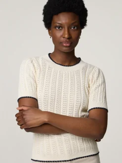 Strickshirt aus Baumwolle