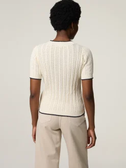 Strickshirt aus Baumwolle