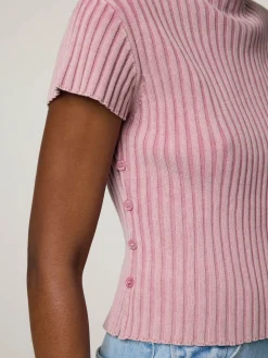 Strickshirt aus Baumwolle