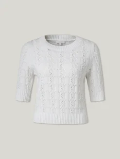 Strickshirt aus Baumwolle