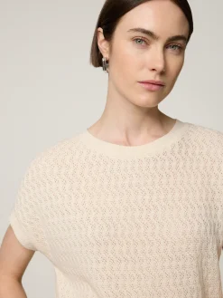 Strickshirt aus Baumwolle