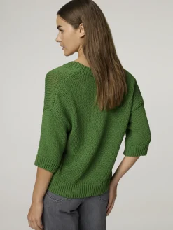 Strickshirt aus Bio-Baumwolle