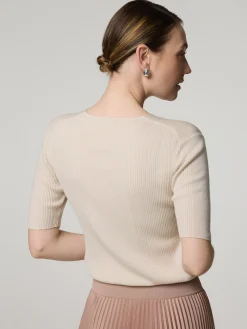 Strickshirt aus Merinowolle