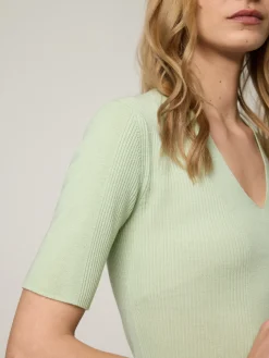 Strickshirt aus Merinowolle