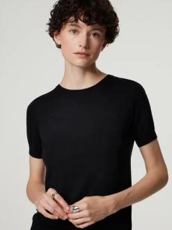 Strickshirt aus Schurwolle